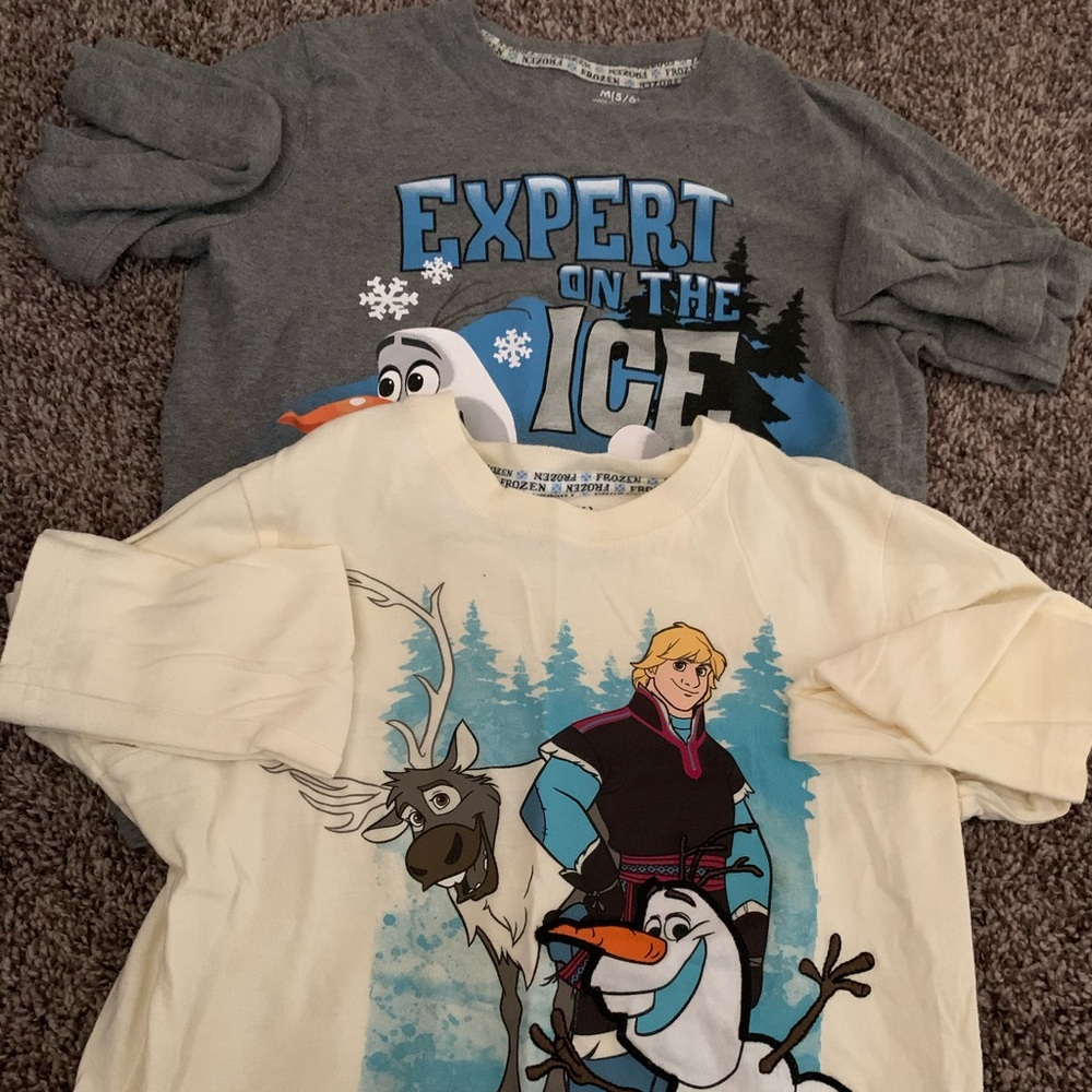 Disney frozen boys sleep shirts
